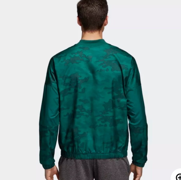 ⛔SOLD⛔ NWT Adidas Green Camo Bomber Jacket - Picture 2 of 7
